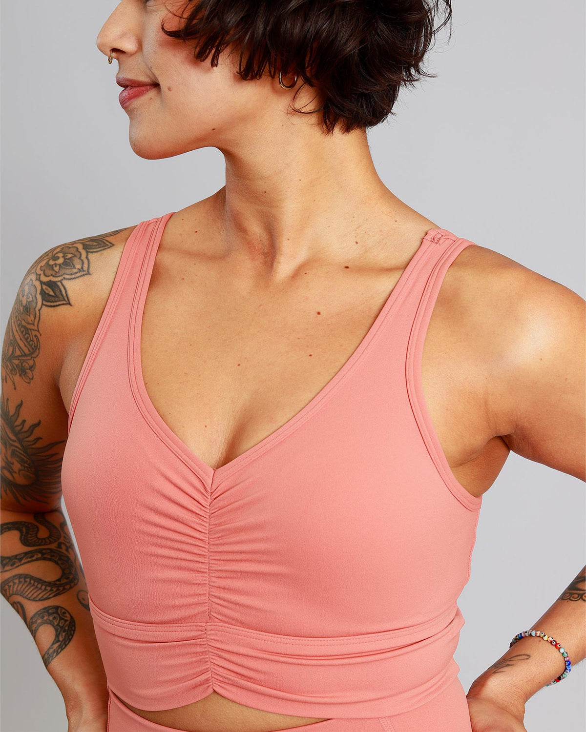 Muse Crop - Soft Salmon