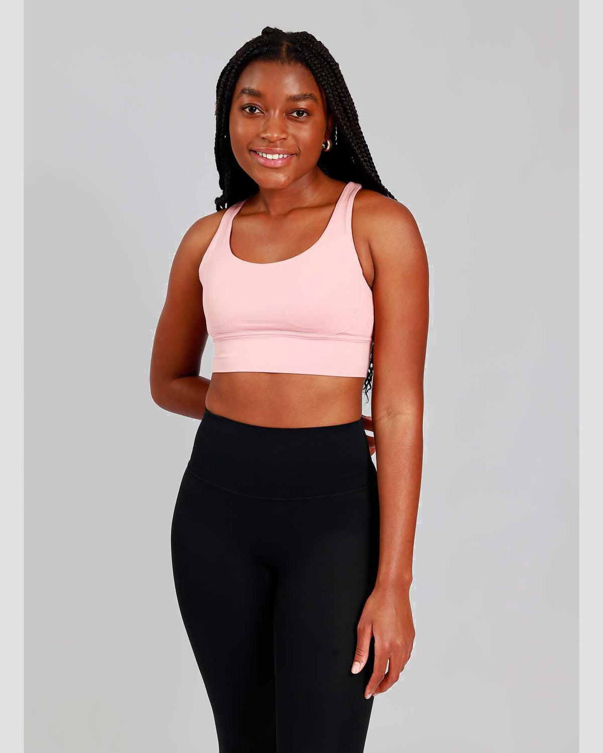 Game On Crop - Petal Pink