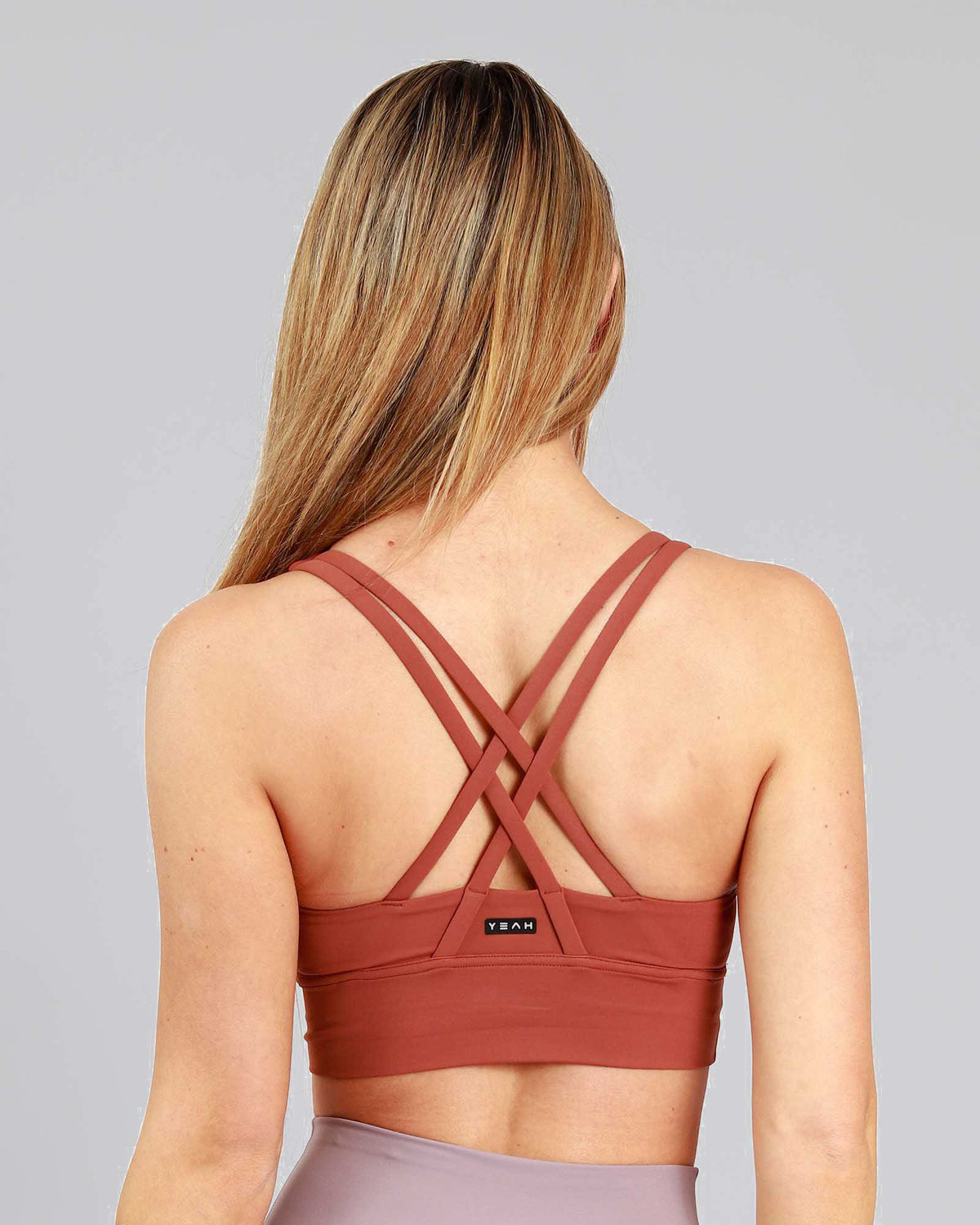 Game On Crop - Terracotta Blush