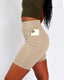 Limitless Bike Shorts - Golden Sand