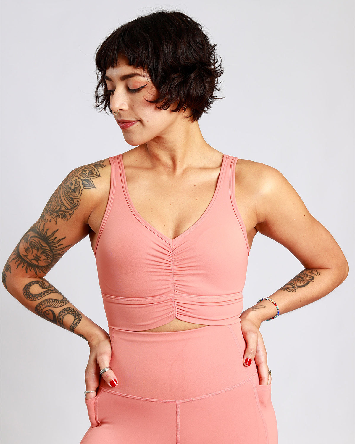 Muse Crop - Soft Salmon