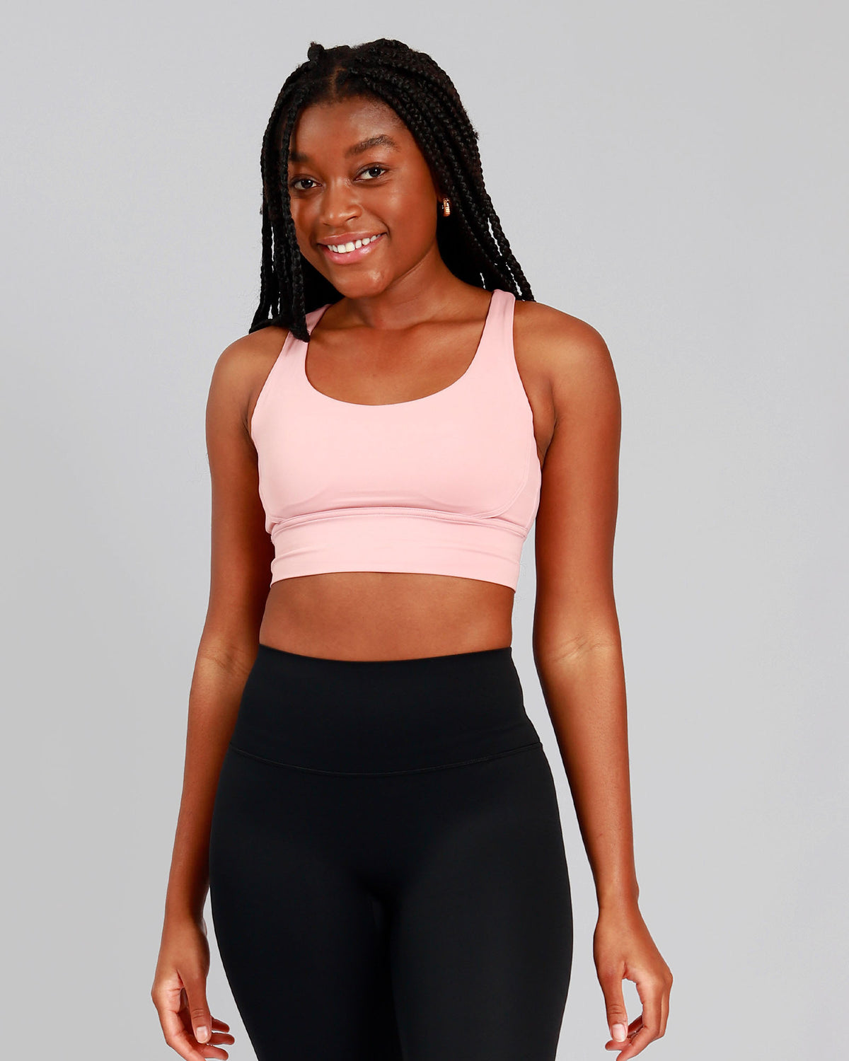 Game On Crop - Petal Pink