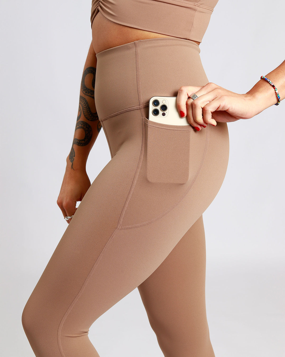 On The Go Leggings - Mocha