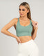 Game On Crop -  Soft Mint