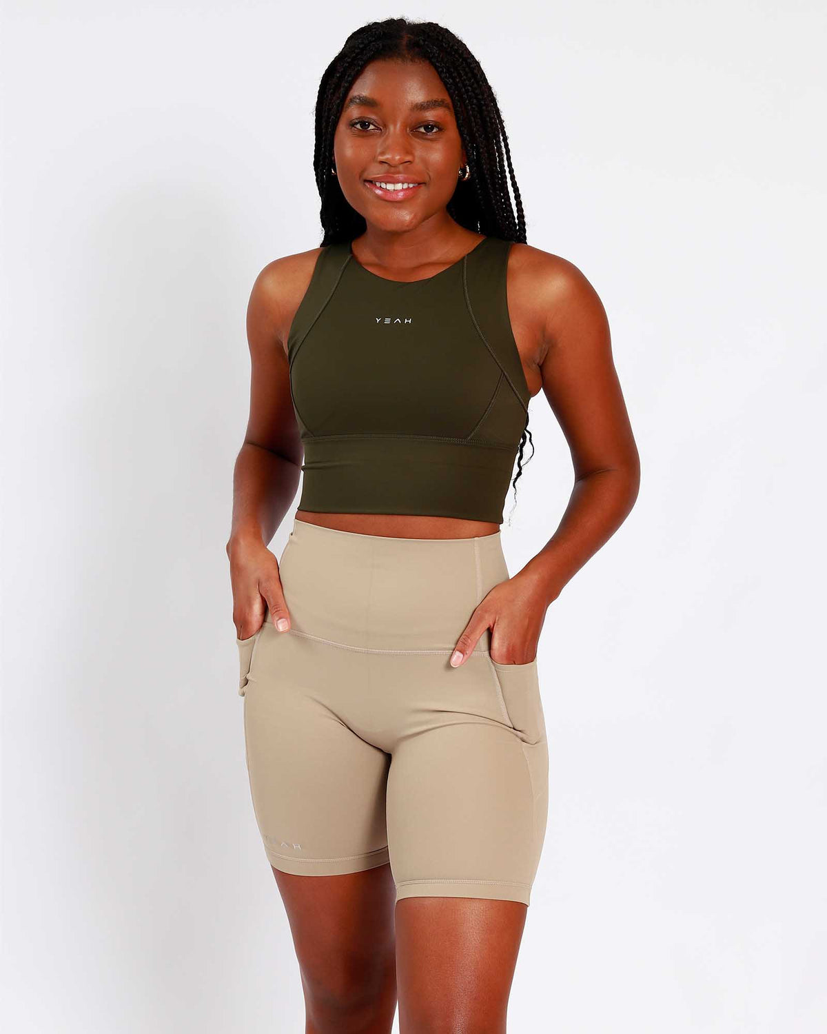 Limitless Bike Shorts - Golden Sand