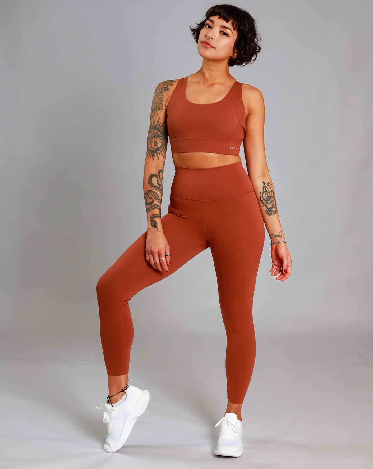 Power Leggins - Terracota