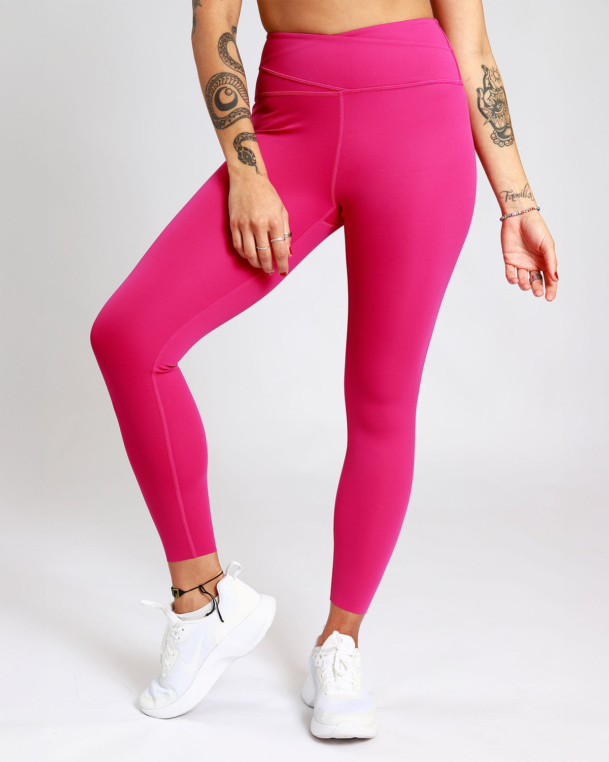Glow Mode Leggings - Power Pink