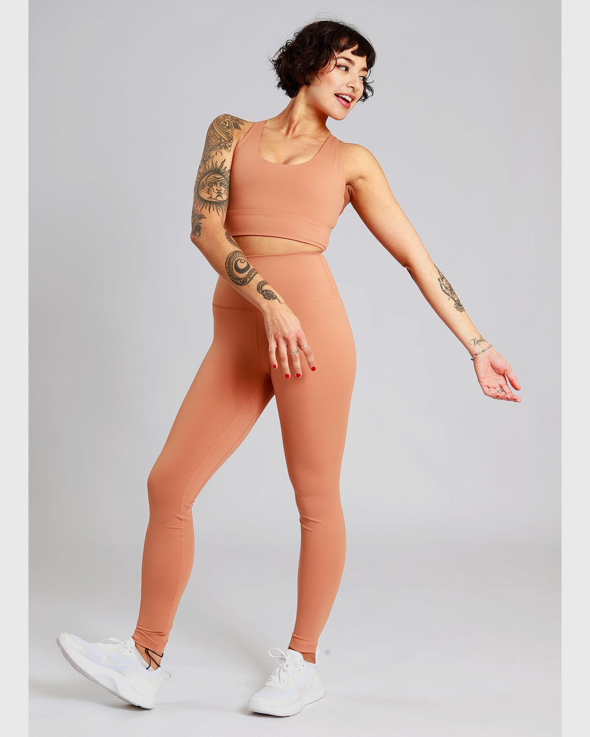 Solid Move Leggings - Sunbaked Clay