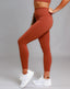 Power Leggins - Terracota