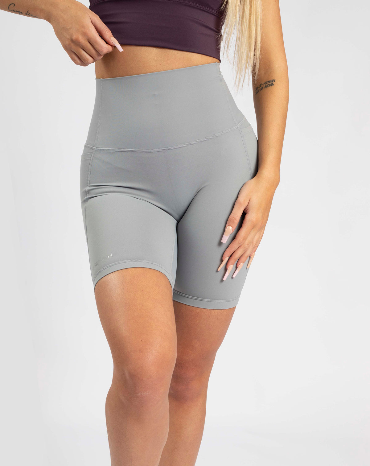 Limitless Bike Shorts  - Grey